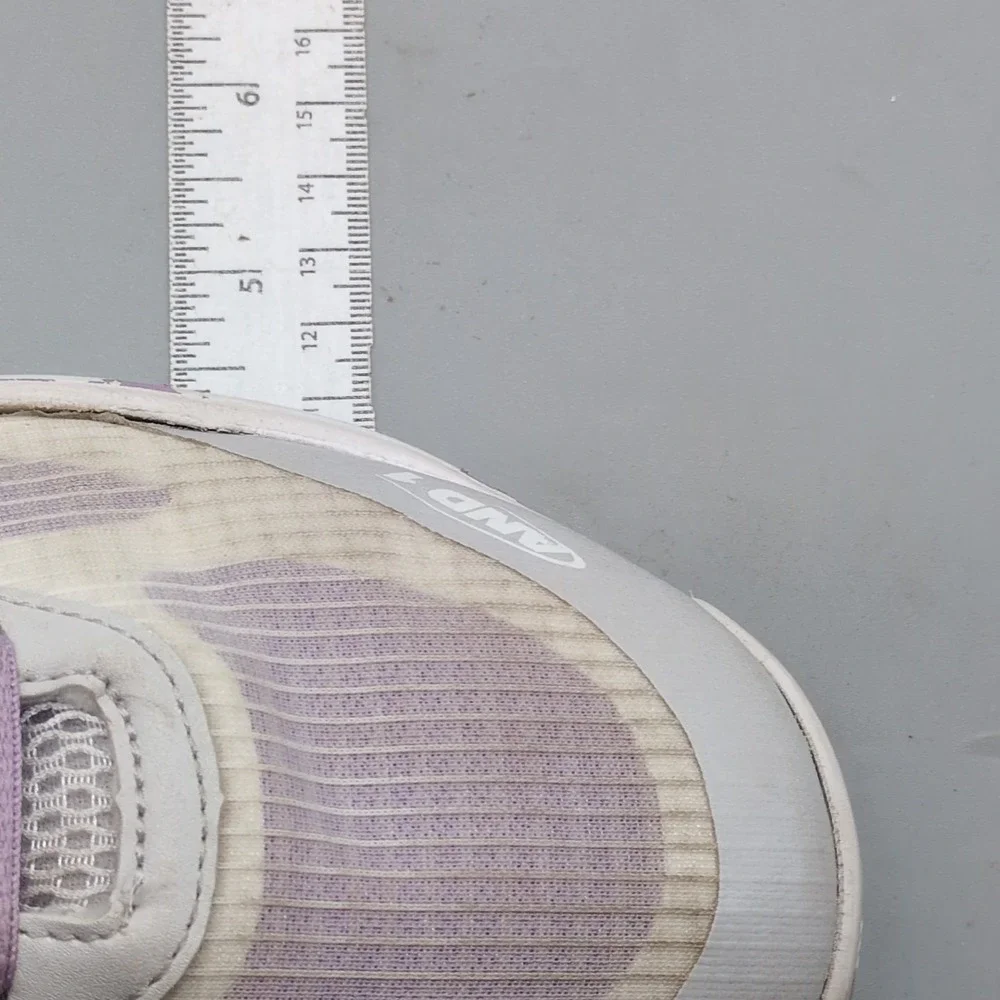 AND 1‎ Shoes Womens  Revel Purple White 6 Baskeball Sneakers Mid Top PQICF23
